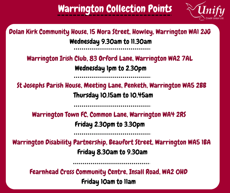 Warrington Collection Points